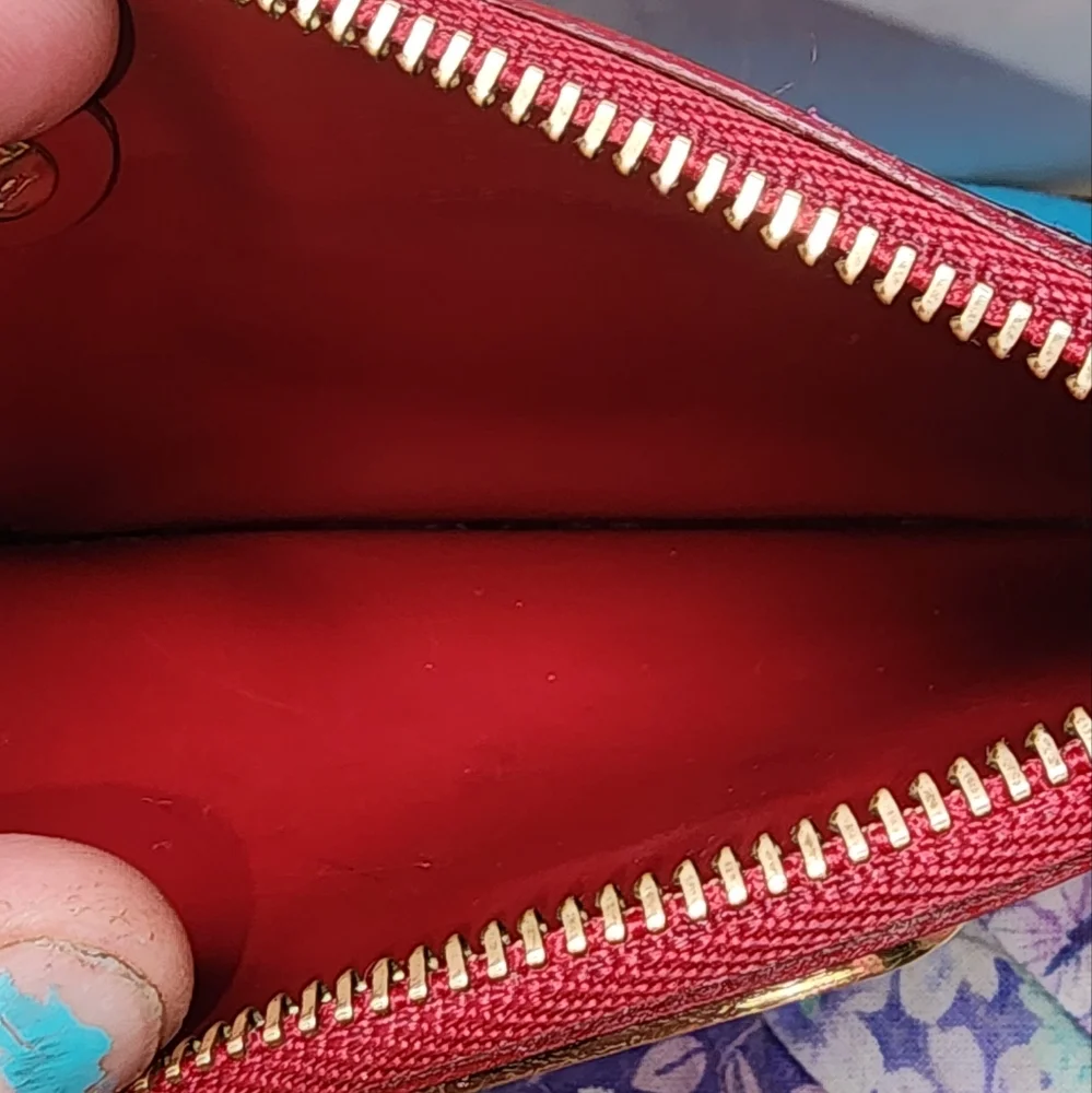 used rehabbed louis vuitton key pouch